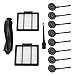 IVICT Vacuum Cleaner Replacement Kit Compatible with Shark ION Robot R85 RV850 RV850BRN, RV850WV, RV851WV, RV700_N, RV720_N, RV750_N S87