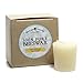 Bluecorn Beeswax 100% Pure Beeswax Votive Candles | Natural Beeswax Candles, Ivory White Beeswax Votives 4-Pack | Long Burn (12+ Hours) | Soy, Paraffin, & Fragrance Free | Handmade in Colorado