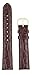 Croco Calf Padded Regular-Length Genuine Leather Replacement Watchband