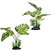 Smarlin Aquarium Plants Decoration, Artificial Plants for Fish Tank, 2 Pack (9 inches Height)thumb 2