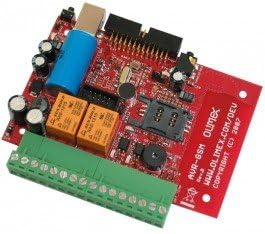 OLIMEX AVR-GSM ATMEGA32, WITH GSM GPRS MODULE, 3 BAND, DEV BOARD