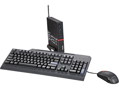 2017 Lenovo Thinkcentre M700 Tiny Business Desktop (i3-6100T, 3.2 GHz, 8GB DDR4, 500GB HDD 7200rpm, HD Graphics 530) 丨 Bluetooth 4.0 丨 USB Mouse & Keyboard 丨 Win10