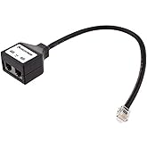 Celestron AUX Port Splitter for Computerized Telescope Mounts | Connect Telescope Accessories, Plug-and-Play, Adds 1 Additional AUX Port, Computerized Mount Compatible, Reliable Connection
