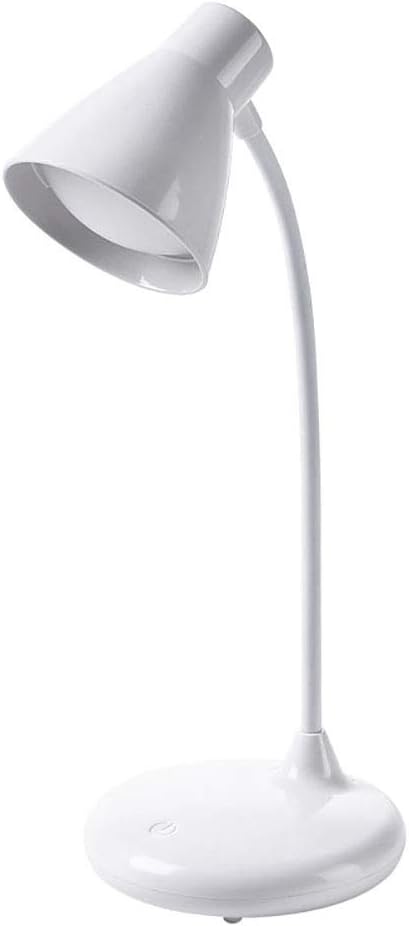 LED Desk Lamp, Touch Control Dimming Night Light, Flexible USB Rechargeable Eye-Caring Study Table Lamp, Adjustable Children Book Light, Dormitory Table Lamp, Office Table Lamp