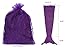 iBose Kids Mermaid Tail Blanket Cat Headband Purple Throw Girl Toddle Long Extra Size Fishtail Sleeping Bag Soft Warm Weighted Receiving Knitted Cover Living Room Car Camp Toy (Blanket-Kids-2)
