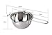 AxeSickle 18/8 Stainless Steel Chocolate Melting Pot Flat Bottom, Baking Tools