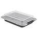Anolon Advanced Nonstick Baking Pan With Lid / Nonstick Cake Pan With Lid, Rectangle - 9 Inch x 13 Inch, Gray