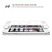 Juji Edge to Edge Glass Screen Protector (White Finish)