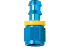 Fragola (200110) #10 Straight Push Lock Hose Fitting