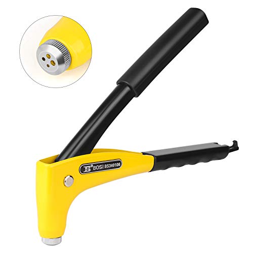 Pop Rivet Gun Swivel Nosepiece, BOSI Tools BS-F106 Heavy Duty Hand Riveter Kits - Thumbnail 7