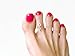 Gold Toe Ring 14k Gold Filled Swirl Wire Wrap Sets Adjustable Midi Toe Rings for Women Handmade in The USA