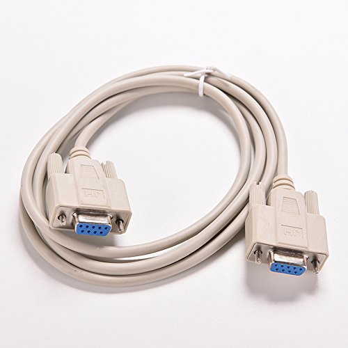 image for UTP 1PC 5ft F/F Serial RS232 Null Modem Cable Female to Female DB9 FTA