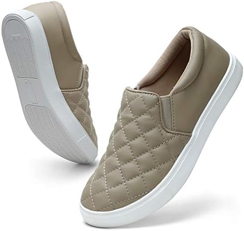 womens quilted slip on shoes