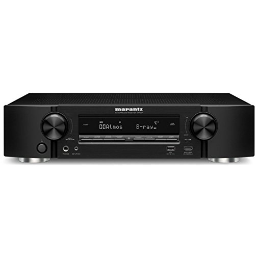 Marantz NR1607 Ultra HD 7.2 Channel Network A/V Surround Receiver with Bluetooth and Wi-Fi