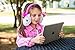 ReTrak Retractable Animalz Tangle-Free, Volume Limiting (85 dB) Over Ear Headphones for Kids, Rainbow Unicorn (ETAUDFUNIC)