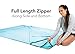 Pike Trail Sleeping Bag Liner - Travel and Camping Sheet, Lightweight and Compact Insert with Full Length Zipper and Guarantee