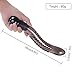 Realistic Dildo Bendable Fake Penis Dong Cock Sex Toys for Women Beginners Toy for Both Vaginal G-spot and Anal Sex Play 9 Inch