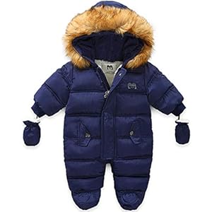 Baby Snowsuit Fleece Romper Winter Jumpsuits Baby Sleepsuit Verdikte Onesie Hooded Nachtkleding