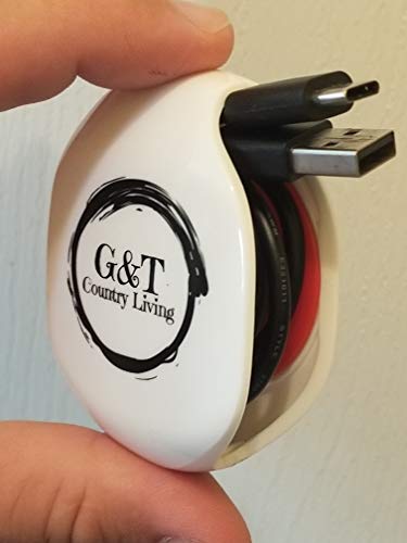 Automatic Cord Winders by G&T Country Living | Automatic Cord Winder for Headphones | Automatic Cord Winder for USB Cables | Automatic Cord Winder Earphone | Automatic Cord Winder Wire |