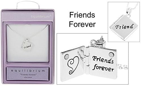 Equilibrium Necklace - Book Charm: Friend by Equilibrium Technologies