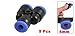 uxcell 5 Pcs Pneumatic 4mm to 4mm Y Shaped Puch in Connectors Quick Fittings