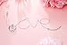 FANCYCD Holiday Deals Week I Love You to the Moon and Back Love Heart Necklace, Jewelry for Women & Girls, Gifts for Girlfriend, Wife, Sister, Grandma, Mom