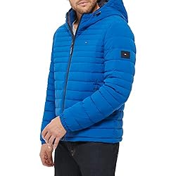 Tommy Hilfiger Men's Stretch Poly Hooded Packable