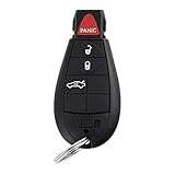 YITAMOTOR Compatible for Dodge Keyless Entry Remote Car Key Fob Replacement 4 Button For M3N5WY783X IYZ-C01C