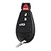 YITAMOTOR Compatible for Dodge Keyless Entry Remote Car Key Fob Replacement 4 Button for M3N5WY783X IYZ-C01C