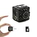 Aufikr Mini DV Camera Small Camera 1080P Full HD 12.0MP Portable Mini Video Sound Camera with IR Night Vision & Motion Detection, Nanny Camera - Black 16GB