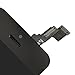 CLWHJ-OEM Black Retina LCD Touch Screen Digitizer Glass Replacement Full Assembly for iPhone 5C (Black)