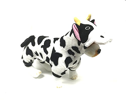 Cow Small Dog Costume by Midlee fits 8" Back Length - Image 3