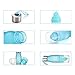 LoCo Motive H2O Lemon/Fruit Infuser Water Bottle - New Version - Leak Proof - BPA Free (Black)