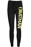 Oops Outlet Womens Ladies Batman Superman Jog Bottom Full Length Stretch Trouser
