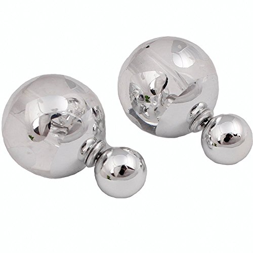 18k Gold Plated Colorful Jewelry Cool Reversible Double Sided Round