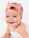 Baby Girl Cute Turban Headbands Head Wrap Knotted Hair Band for Newborn, Toddler and Childrens