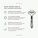 Echo & Kern Jade Stone Derma Roller Authentic Genuine Jade Anti age & anti puffness
