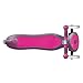 Globber 3 Wheel Folding Scooter with LED Lights (Pink)