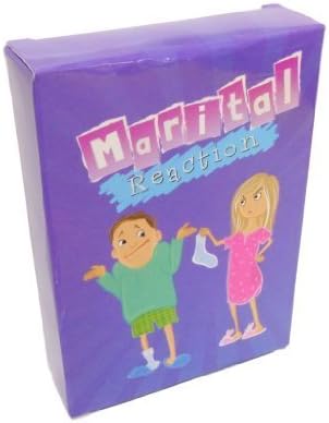 Marital Reaction - The #1 Card Game for Any Couple! by Reaction Cards