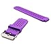 MOTONG Replacement Silicone Strap For Garmin Approach S2 /S4 GPS Golf Watch (Silicone Purple)