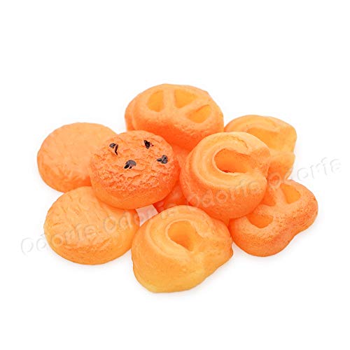 Odoria 1/6 Miniatur Kekse 10 Stück und Keksdose 2 Stück Puppenhaus Lebensmittel Zubehör – Bild 5