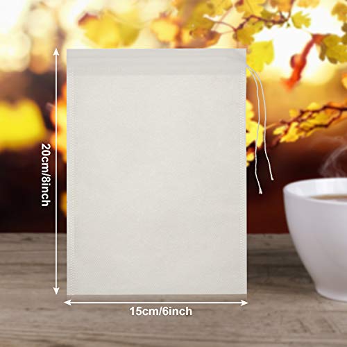 100 Pieces Cold Brew Coffee Filter Bag Disposable Fine Mesh Filter Bags Food Strainer Bags