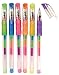 Raymond Geddes Rainbow Color Assorted Gel Pens (Pack of 50)