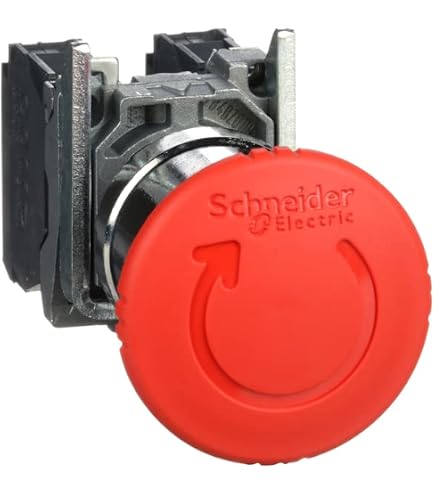 Amazon.com: Schneider Electric XB4BS8442 Emergency Switching Off