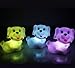 Liroyal Color Change Decoration LED Lamp Night Light Candle Flash Kids Dog
