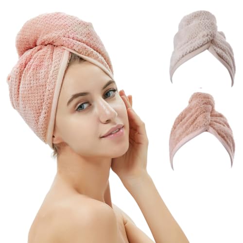 M-bestl Microfiber Hair Towel Wrap Quick Dry