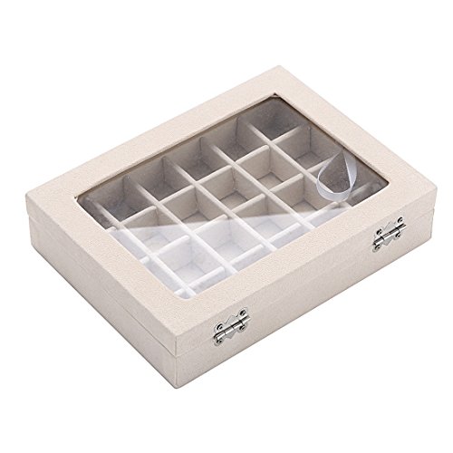 3 Ivosmart+Section+Jewelry+Organiser+Earrings