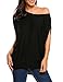 Unibelle Women's Loose Off The Shoulder Long Batwing Sleeve Top Blouse