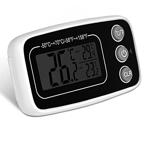 Refrigerator Thermometer Freezer Thermometer max and min Temperature Memory Pricepulse
