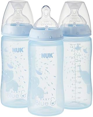 nuk bottles blue